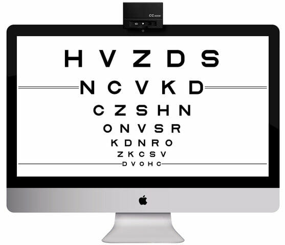 visual acuity test