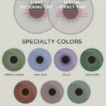  History of Colored Contact Lenses Infographic